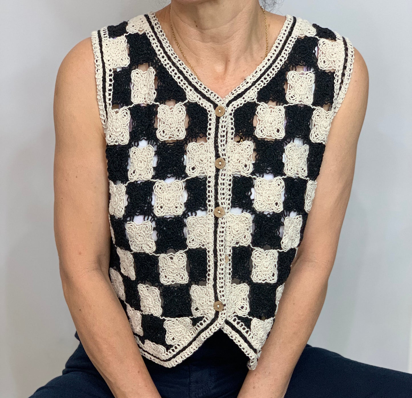 Chaleco Crochet.
