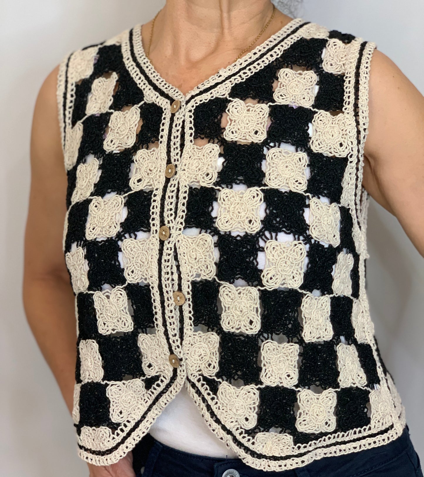 Chaleco Crochet.