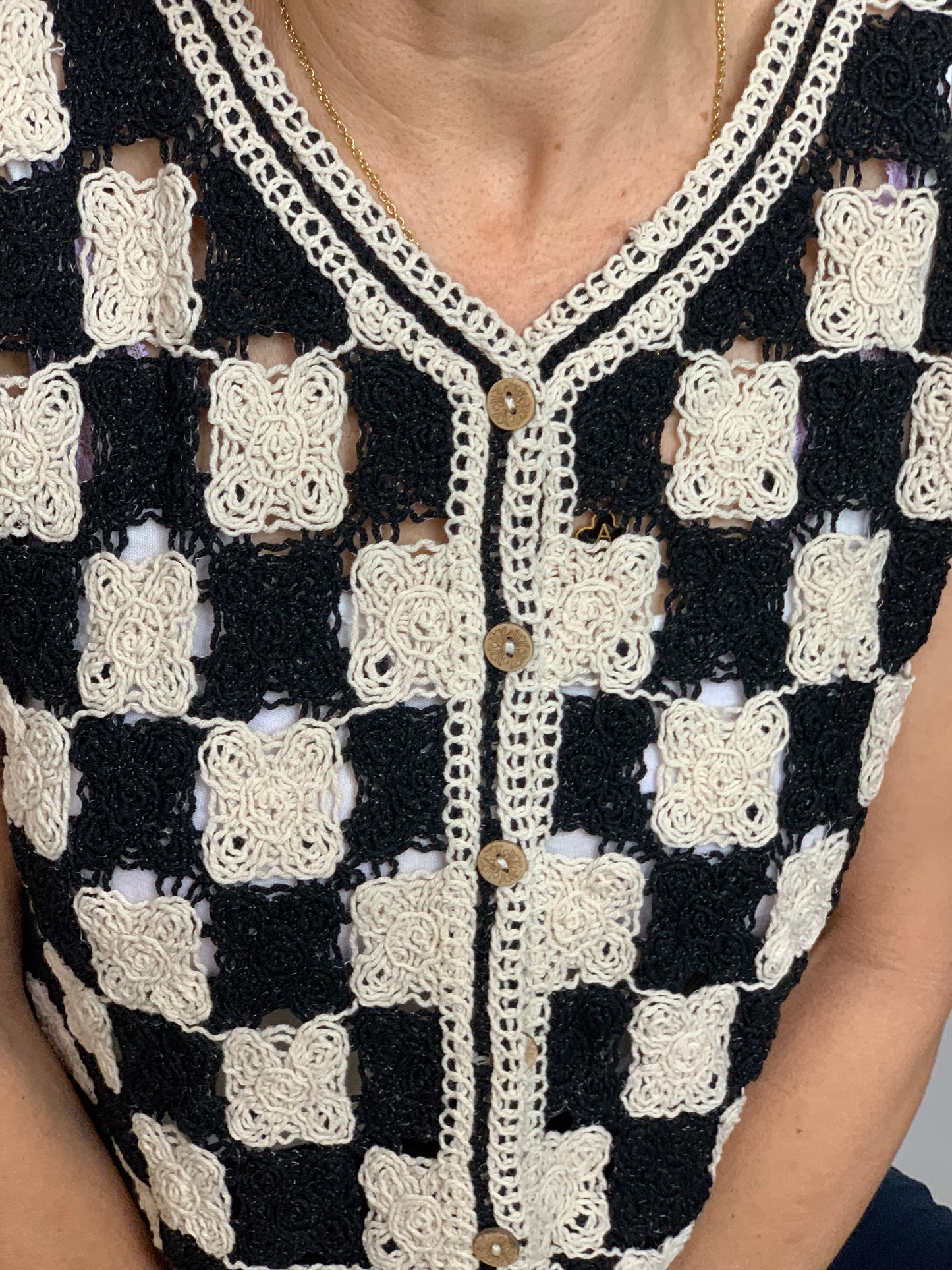 Chaleco Crochet.