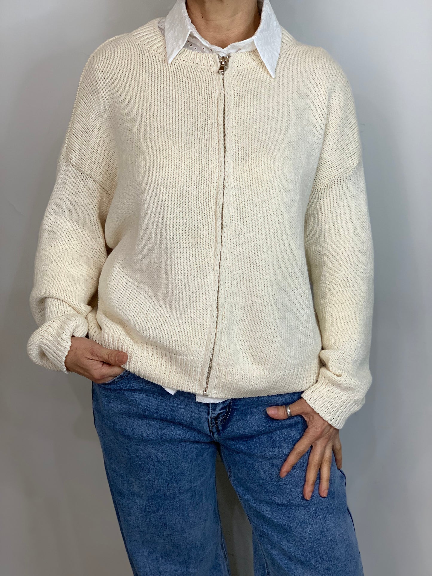 Chaqueta Beige.